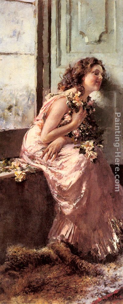 Reverie painting - Vincenzo Irolli Reverie art painting